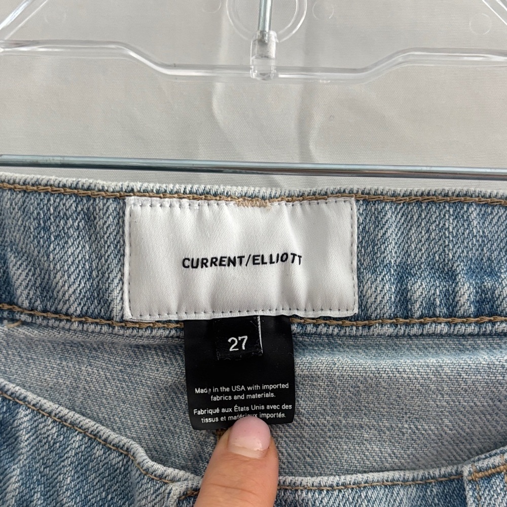 Current/Elliott Light Blue Denim Jeans - Picture 3 of 7
